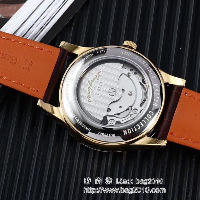 LONGINES浪琴 藍寶石玻璃 防水男士腕表 WSS1881